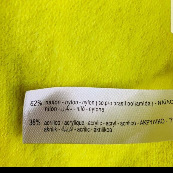 Zara yellow cropped super soft sweater Size S - Picture 4 of 9